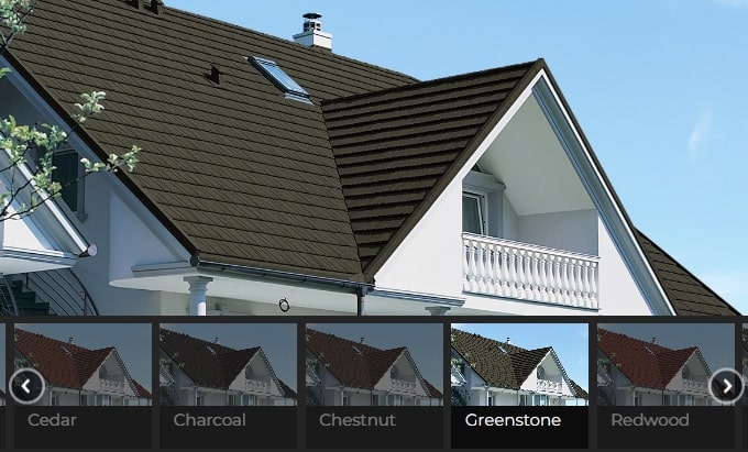 Shake roof tile