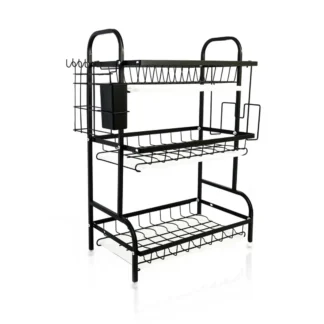 Heavy carbon 3tier dish rack