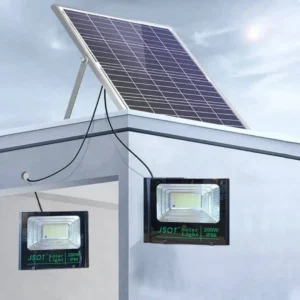 Lights installed in 2 different sides of a house