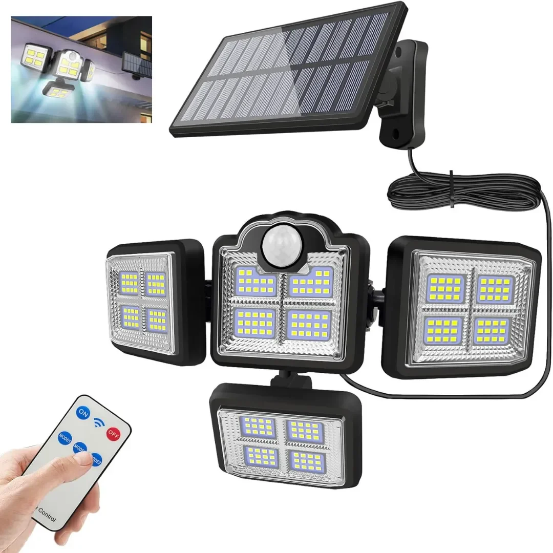 4 headed solar security light (1)